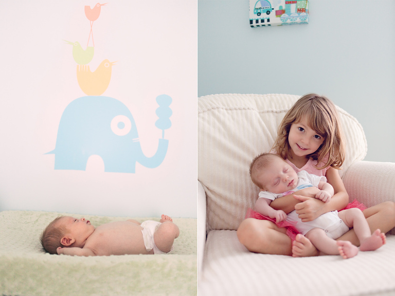 Baby with his sister lifestyle photo in Ashburn VA