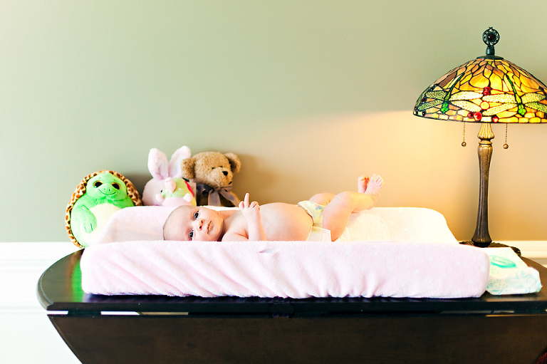 Newborn baby photo in Northern VA