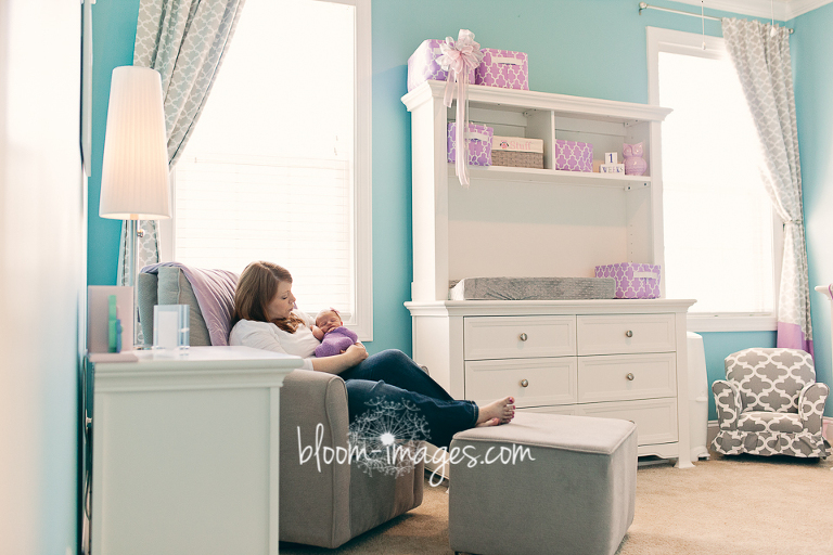 Lifestyle Newborn Baby Photo Session in Northern VA. Bloom Images Photography by Sylvia Osinski