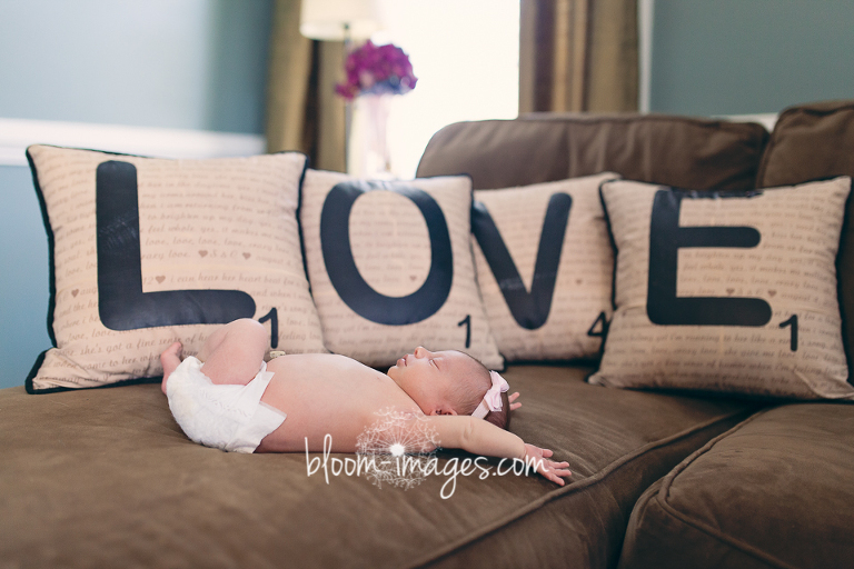 Lifestyle Newborn Baby Photo Session in Northern VA. Bloom Images Photography by Sylvia Osinski