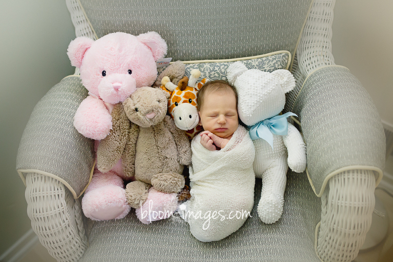 Lifestyle Newborn Baby Photo Session in Northern Virginia