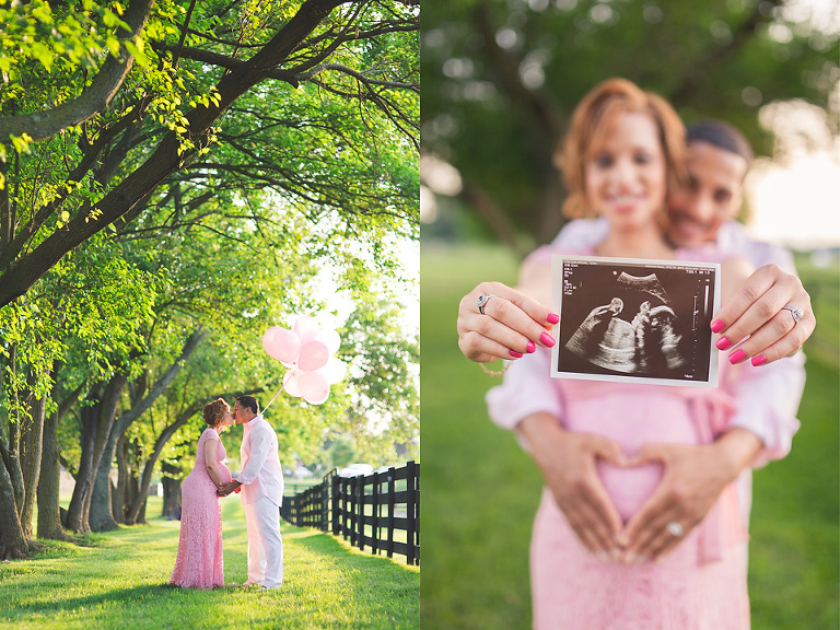 Maternity Photography in Northern VA and Washington DC belly and pregnancy ultrasound picture