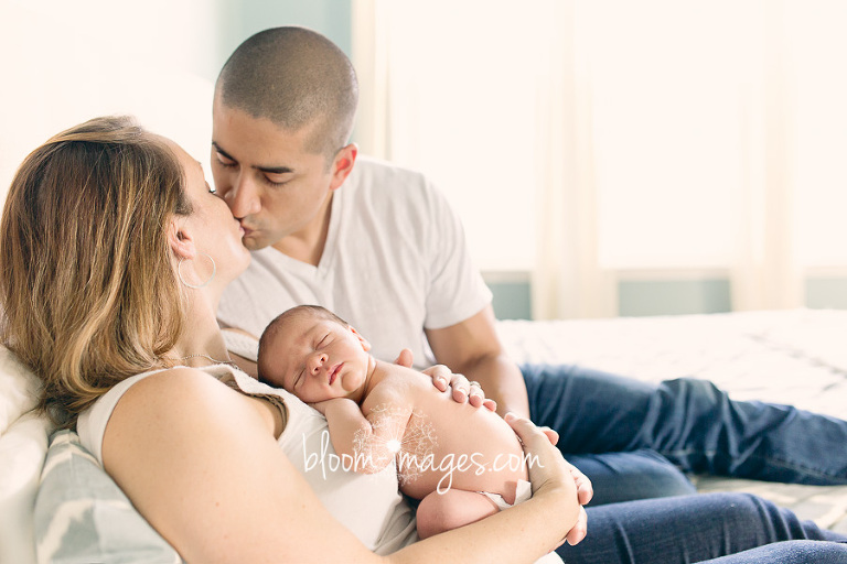 Lifestyle at-home Newborn Photography in Northern VA