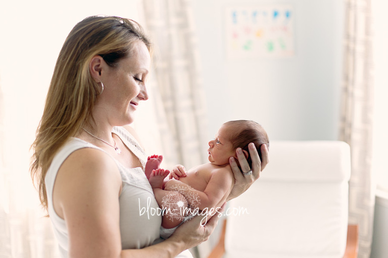 Lifestyle at-home Newborn Photography in Northern VA