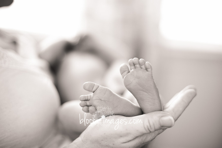 Lifestyle at-home Newborn Photography in Northern VA