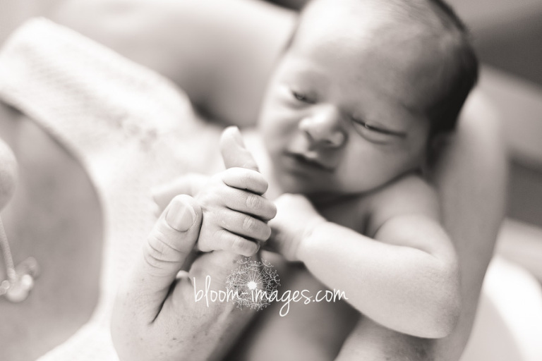 Lifestyle at-home Newborn Photography in Northern VA