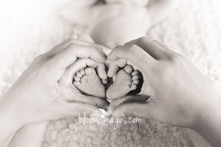 Lifestyle at-home Newborn Photography in Northern VA