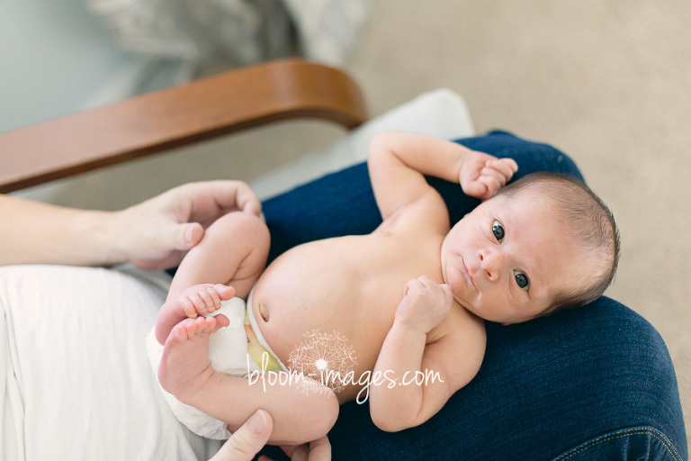 Lifestyle at-home Newborn Photography in Northern VA