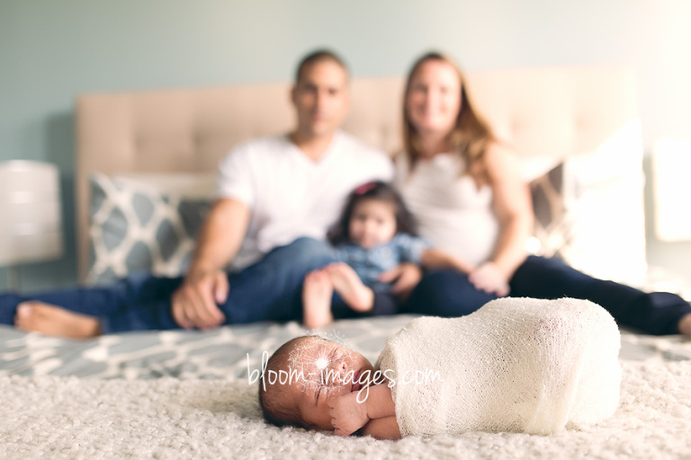 Lifestyle at-home Newborn Photography in Northern VA