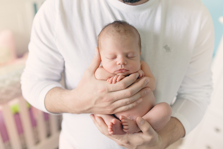 Newborn Lifestyle Session in Ashburn Northern VA