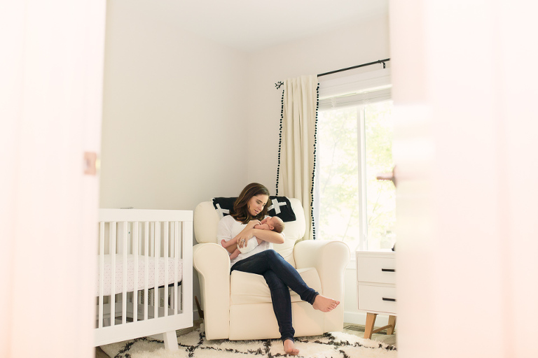 Peek inside baby nursery Northern VA