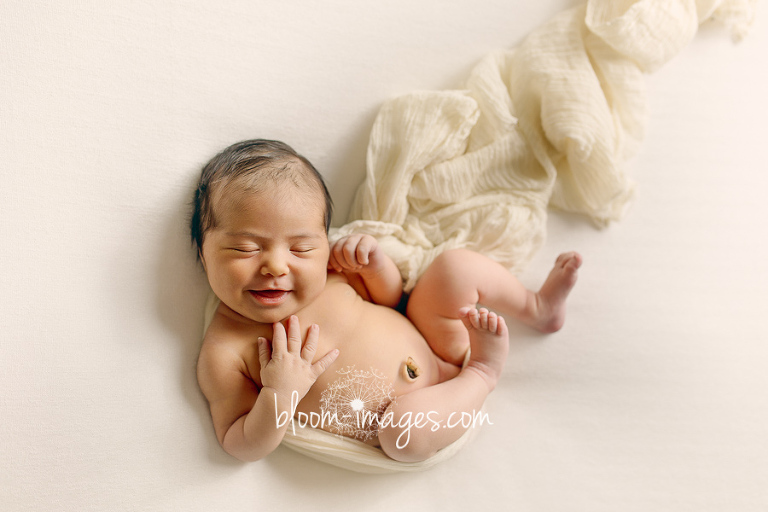 Baby photo by Leesburg VA newborn photographer