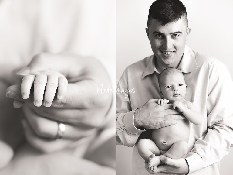 NOVA Photographer Newborn With Dad