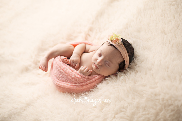 Newborn baby photography in Northern VA wrapped up