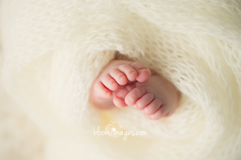 Newborn baby photography in Northern VA baby feet