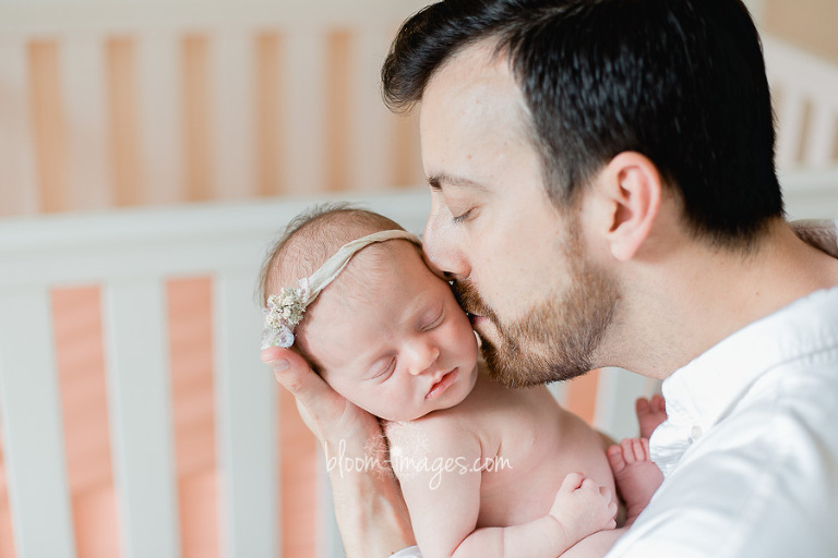 Dad with baby, Infant photography Alexandria VA