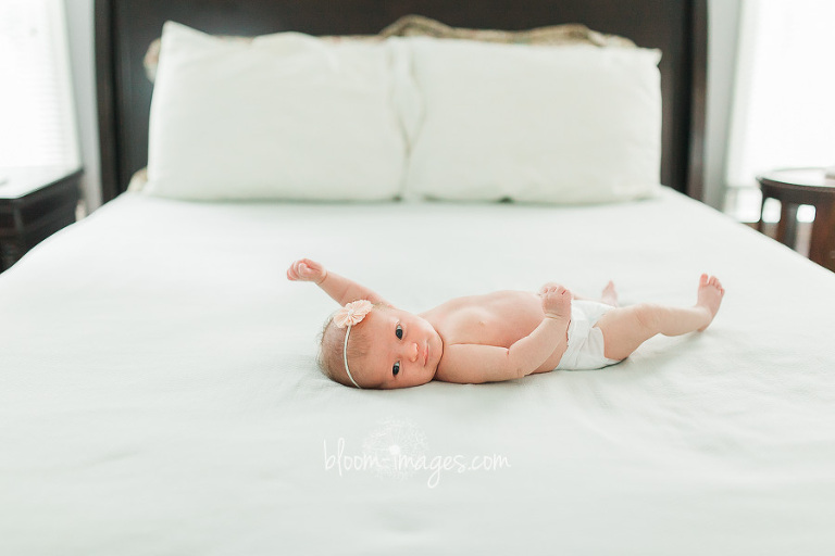 newborn pictures in home settings in Northern VA